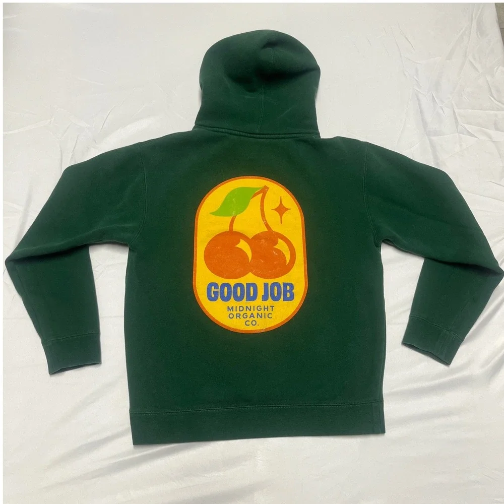 Larry June Limited Release Midnight Organic Good Job Hoodie Size Small